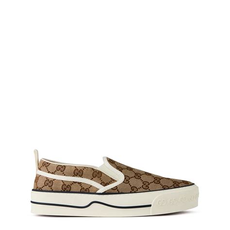 gucci slip on trainers womens|Gucci high top sneakers women.